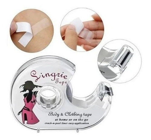 ✨ Cinta Adhesiva Doble Cara para Ropa - Escotes y Vestidos 👗