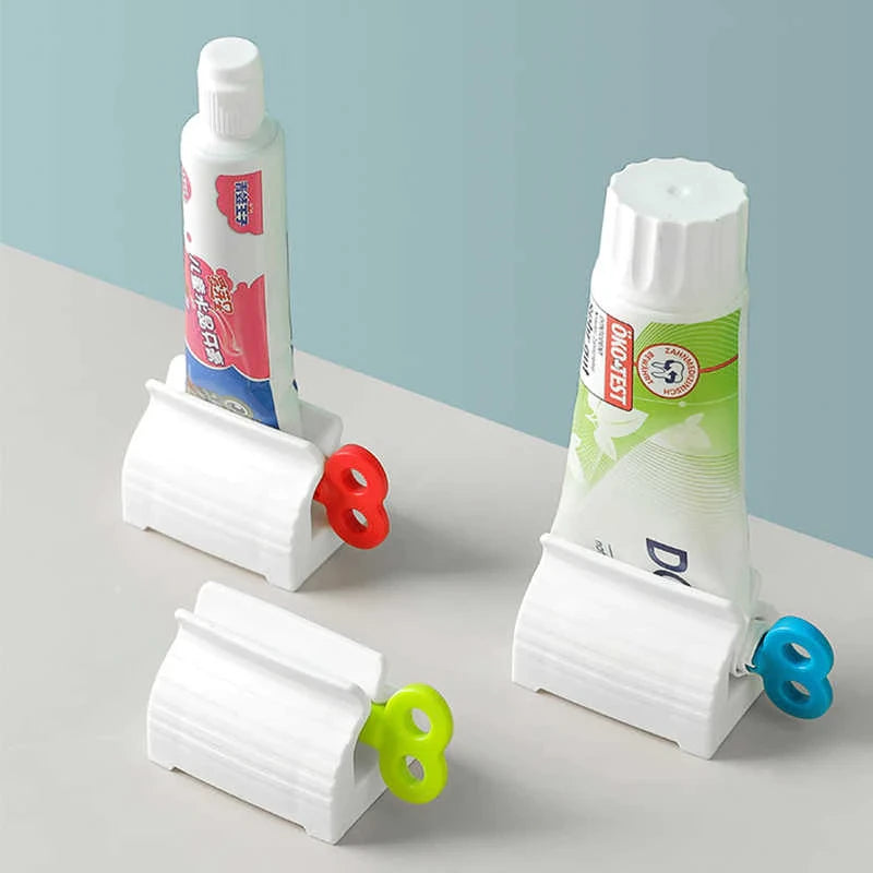 🪥 Dispensador Exprimidor de Pasta Dental y Cremas - Ahorra Producto 👌