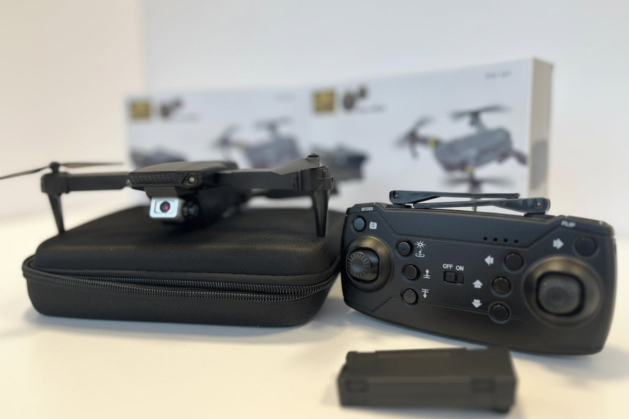 🚁 Dron Doble Cámara 4K + Maletín - Batería 25-30min