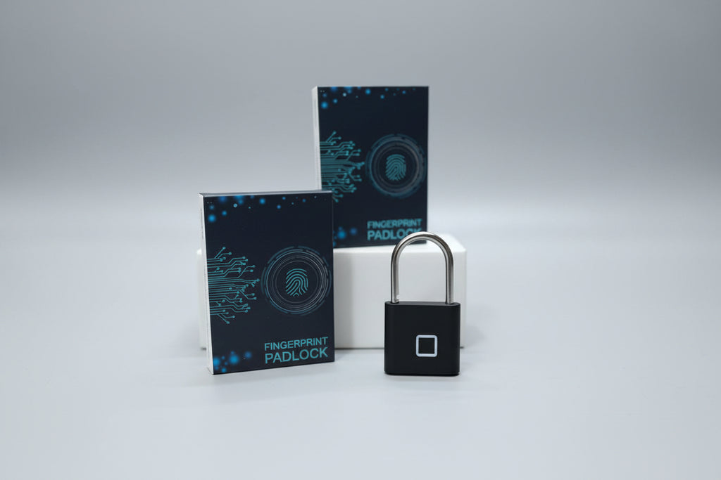 🔒 Candado con Huella Digital - Biométrico Recargable USB