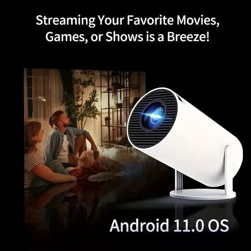 🎬 Proyector HY300 Smart Android Full HD - Portátil Rotación 180°