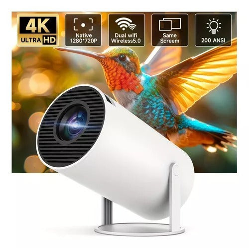 🎬 Proyector HY300 Smart Android Full HD - Portátil Rotación 180°