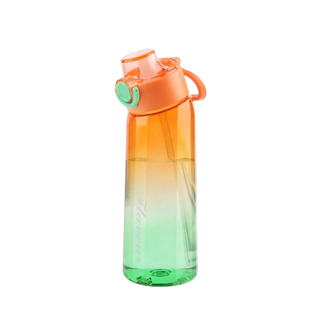 💧 Botella de Agua Saborizada 900ml con 3 Cápsulas de Sabor 🍋