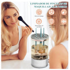 💄 Limpiador de Brochas de Maquillaje Eléctrico - Vibración Sónica USB