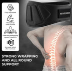 🏋️ Cinturón Protector Para Levantamiento - Soporte Lumbar Ajustable 17cm