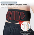 🏋️ Cinturón Protector Para Levantamiento - Soporte Lumbar Ajustable 17cm