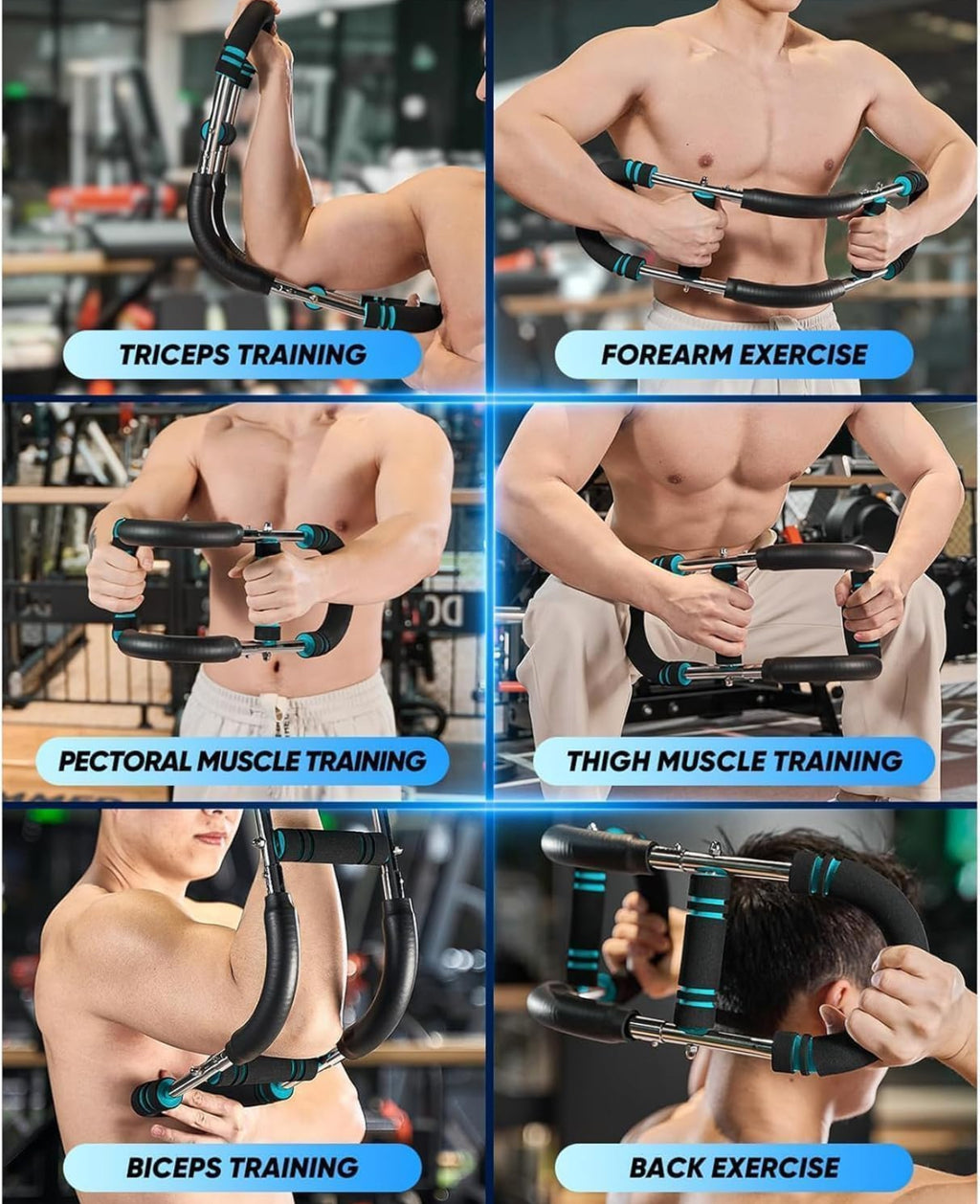 🏋️ Twister Arm Equipo de Entrenamiento - Barra Multifuncional Portátil
