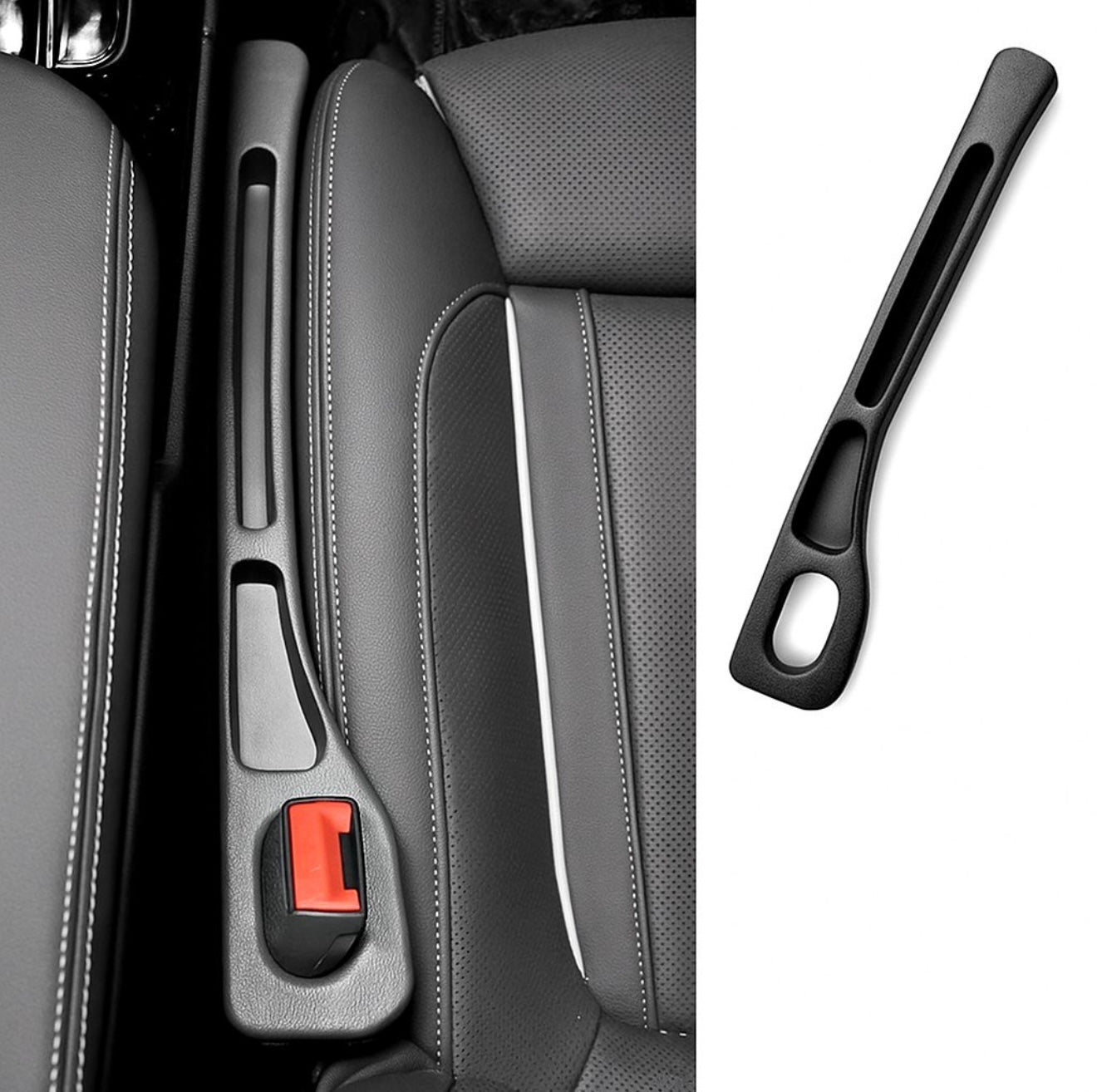 🚗 Relleno de Espacios para Asientos de Carro x2 - Organizador Anti-Caídas