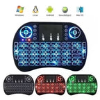 ⌨️ Mini Teclado Inalámbrico - Con Touchpad y Joystick para Gaming