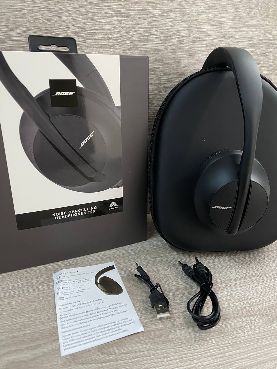 🎧 Audífonos Bose 700 Cancelación de Ruido + Estuche - Sonido Premium Inalámbrico