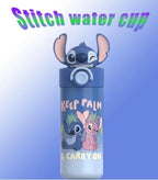💧 Botella de Agua Acero Inoxidable Stitch 500ml - Térmica para Niños y Adultos