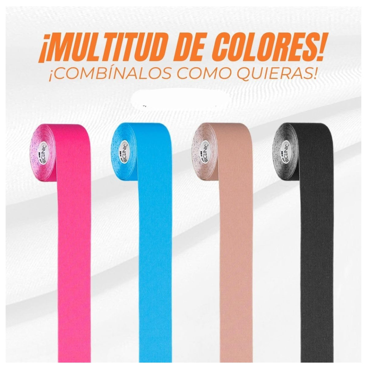 🏋️ Cinta Kinesiológica Clásica Deportes - Soporte Muscular y Recuperación