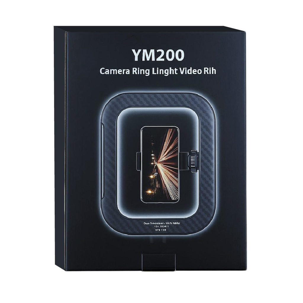 📱 Soporte de Celular con Aro de Luz LED 💡 - Ideal para Fotos y Videos