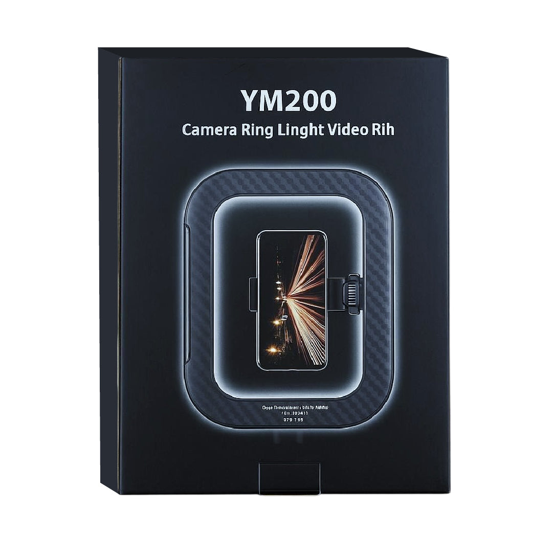 📱 Soporte de Celular con Aro de Luz LED 💡 - Ideal para Fotos y Videos