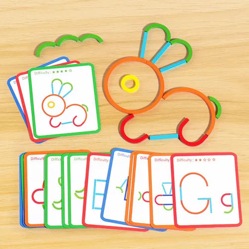 🧩 Rompecabezas Creativo de Figuras - Juego Didáctico de Ensamblaje