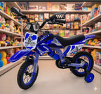 🏍️ Moto Bicicleta Rin 20 DT - Estilo Motocross con Rueditas de Apoyo