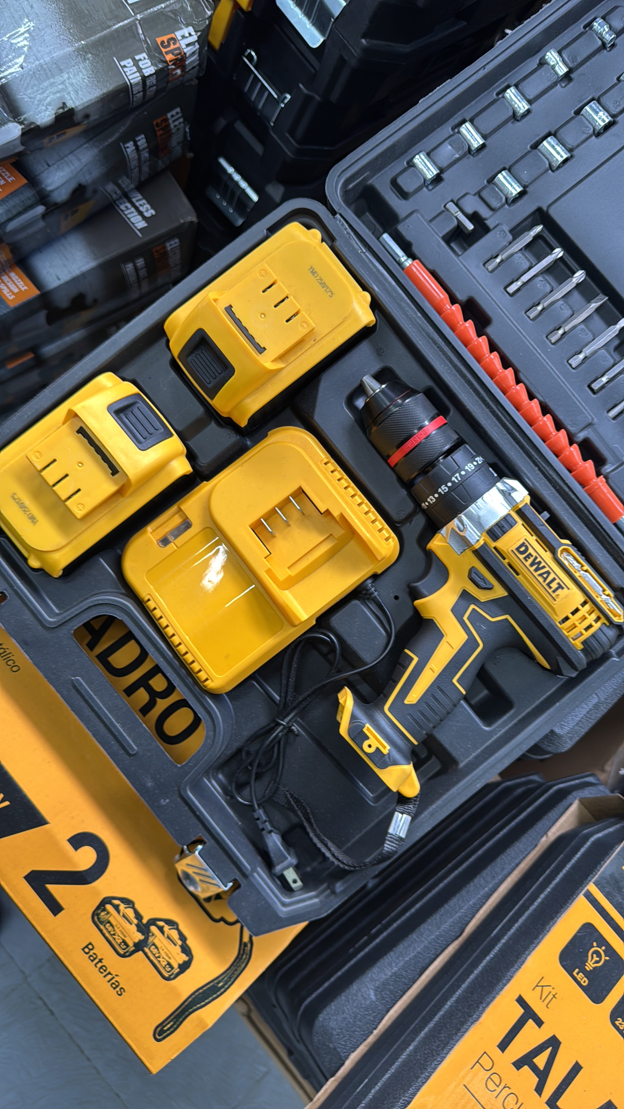 🔧 Taladro DeWalt 1/2" Profesional + Maletín - Potencia y Durabilidad