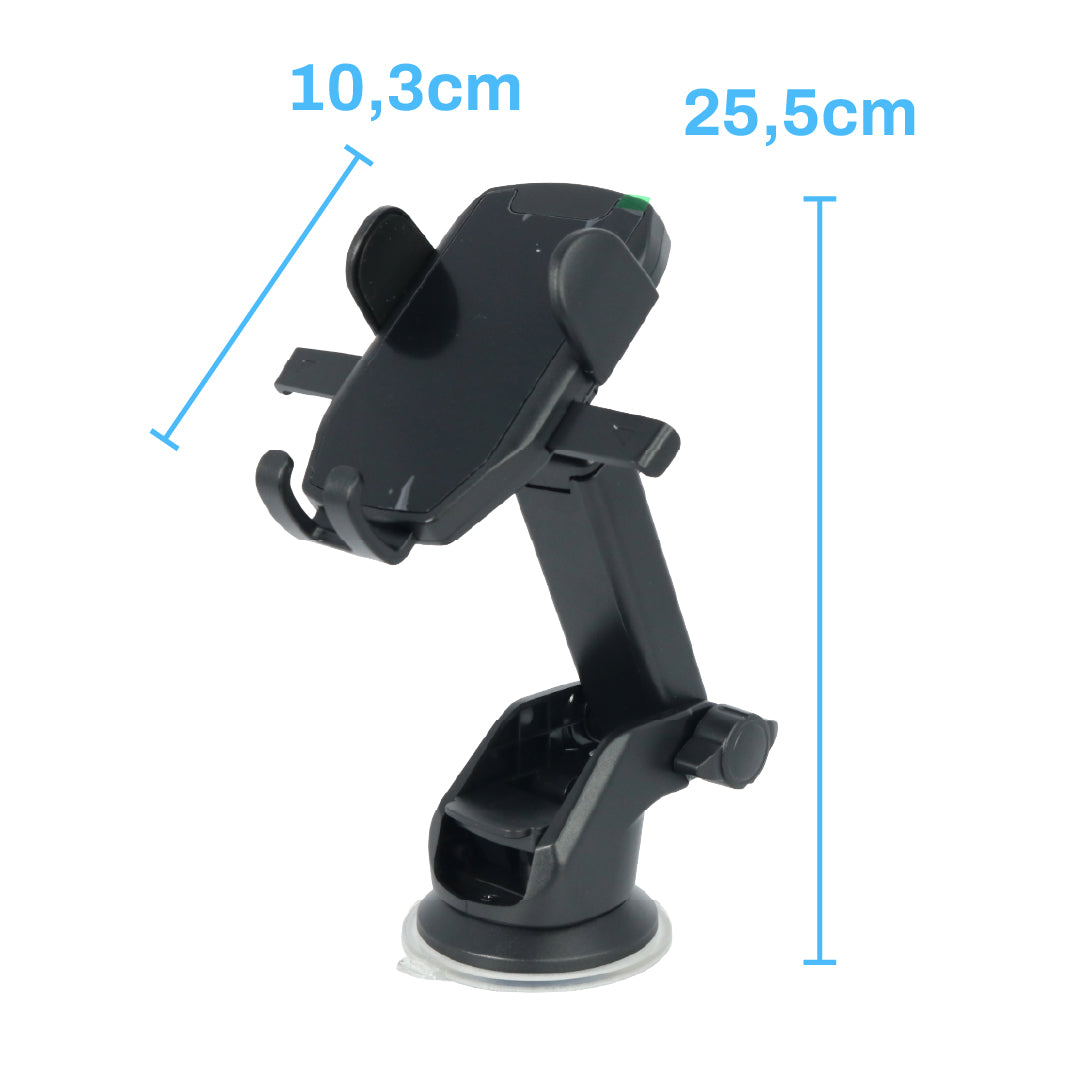 📱 Soporte Universal para Celular con Ventosa - Rotación 360° para Auto o Escritorio
