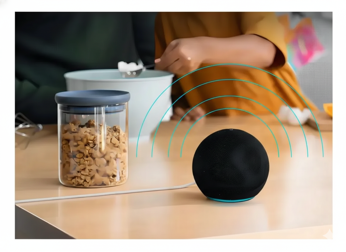 🔊 Parlante Tipo Alexa - Sonido 360° con Luces RGB y Bluetooth