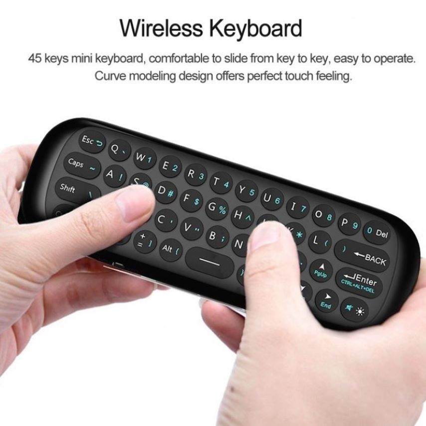 ⌨️ Teclado Inalámbrico Air Mouse - Recargable 2.4G con Control Remoto