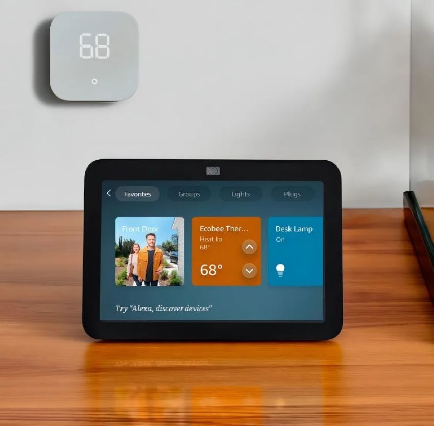 🔊 Amazon Echo Show 8 (3ra Gen) - Pantalla 8" HD con Alexa y Cámara 13MP