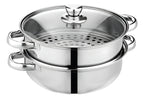 🥦 Olla Vaporera Doble NutriSteam - Cocina Saludable Sin Aceite ⏱️