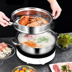 🥦 Olla Vaporera Doble NutriSteam - Cocina Saludable Sin Aceite ⏱️