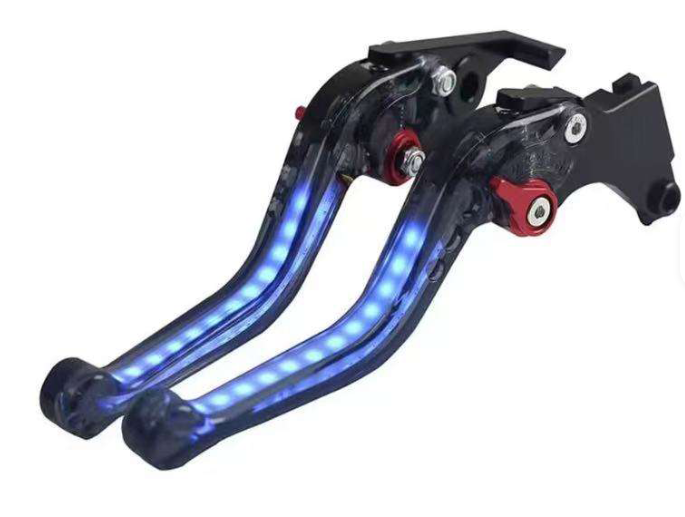 💡 Maniguetas LED para Motocicleta - Freno de Luz con Iluminación