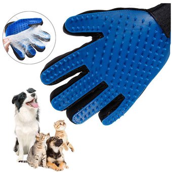 🐾 Guante Masajeador de Silicona para Mascotas - Perros y Gatos 🐶🐱