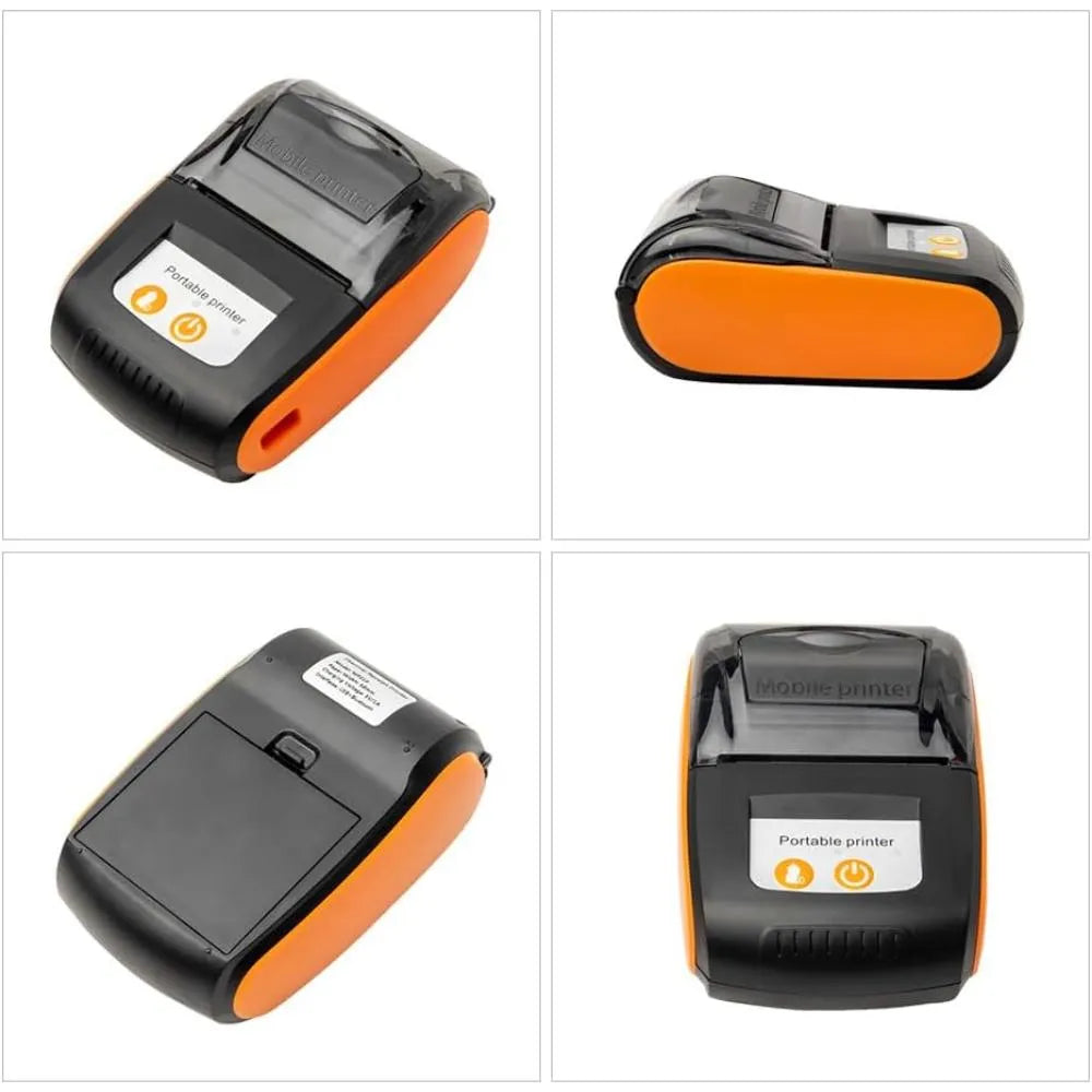 🖨️ Mini Impresora Térmica Portátil 58mm Bluetooth - Recargable Sin Tinta