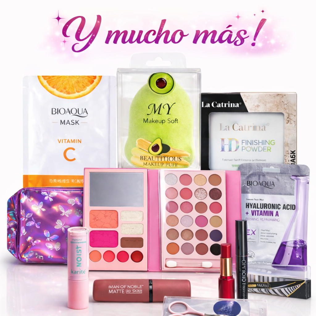 💄 Kit de Maquillaje Completo +15 Piezas - Profesional y Elegante ✨