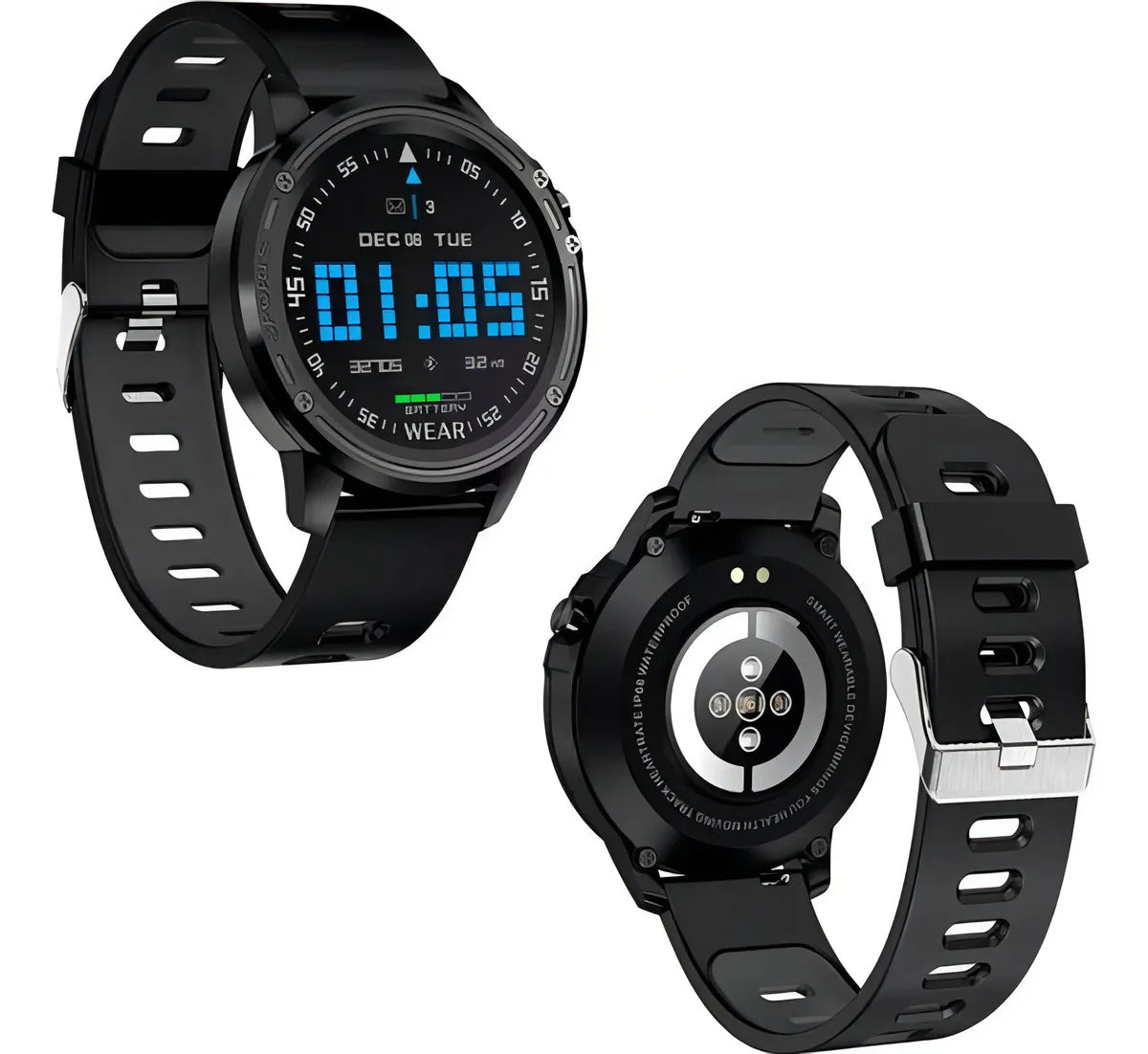 ⌚ Reloj Inteligente Deportivo L8 IP68 - Monitor Salud y Fitness 💪