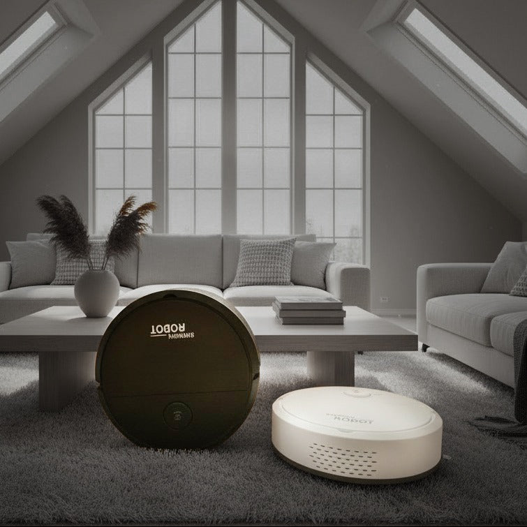 🤖 Mini Aspiradora Robótica - Automática Recargable USB Silenciosa