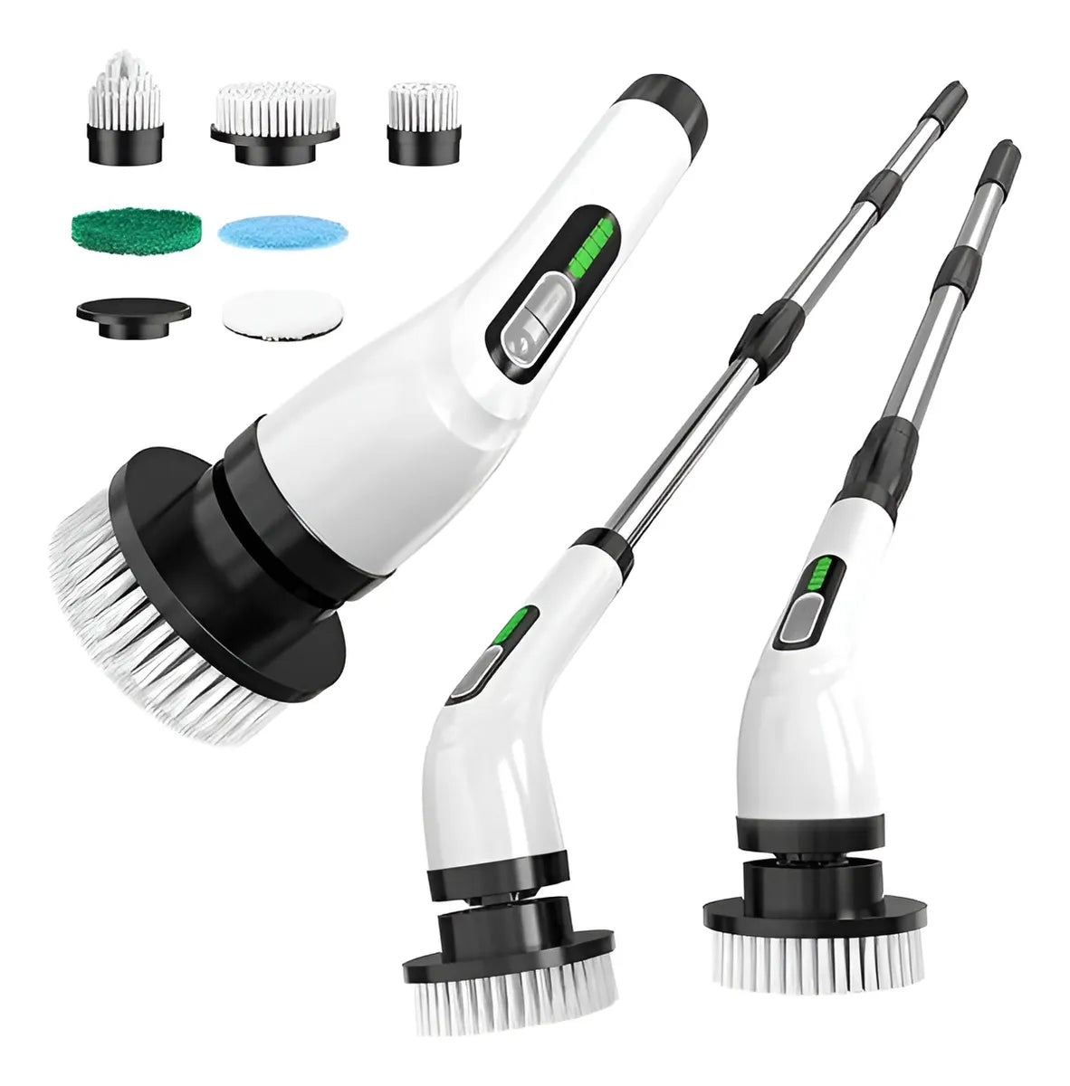 🧹 Cepillo Eléctrico Limpieza 7 en 1 - Inalámbrico IPX7 Recargable